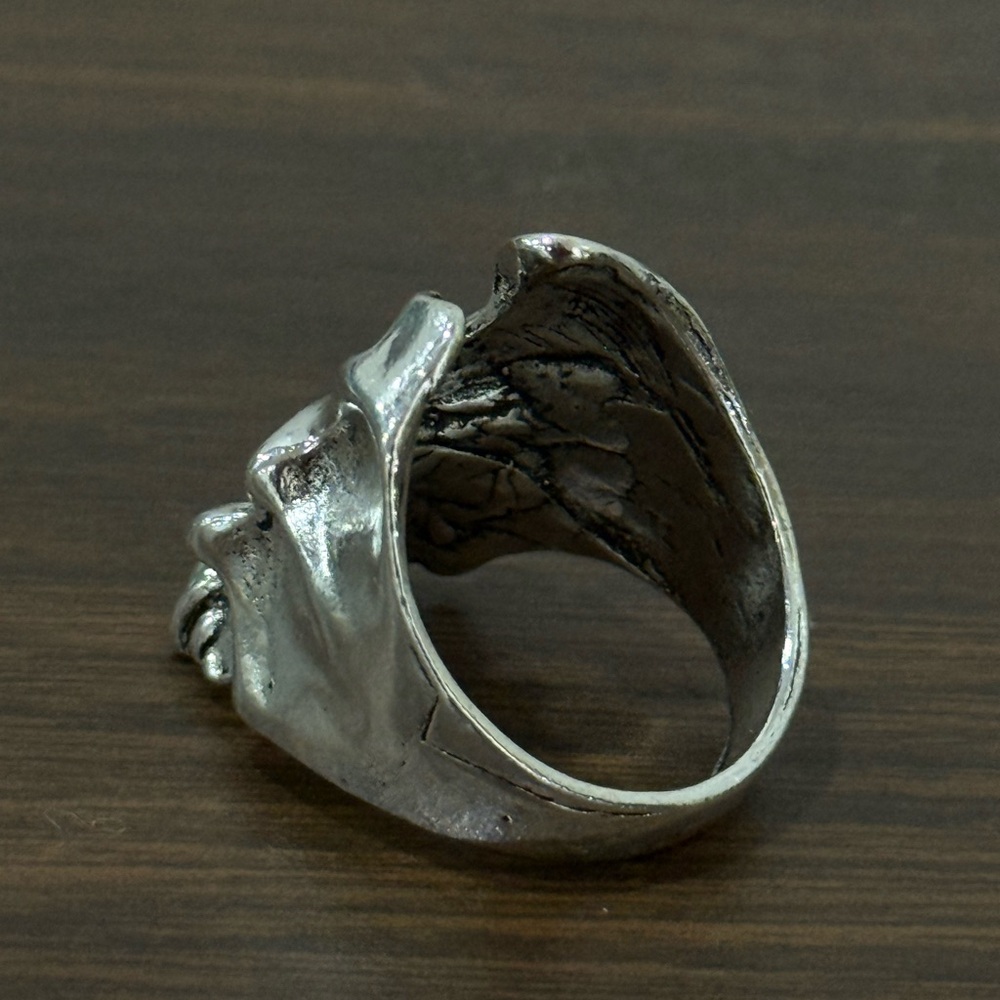 Silver Skull Ring - image 2